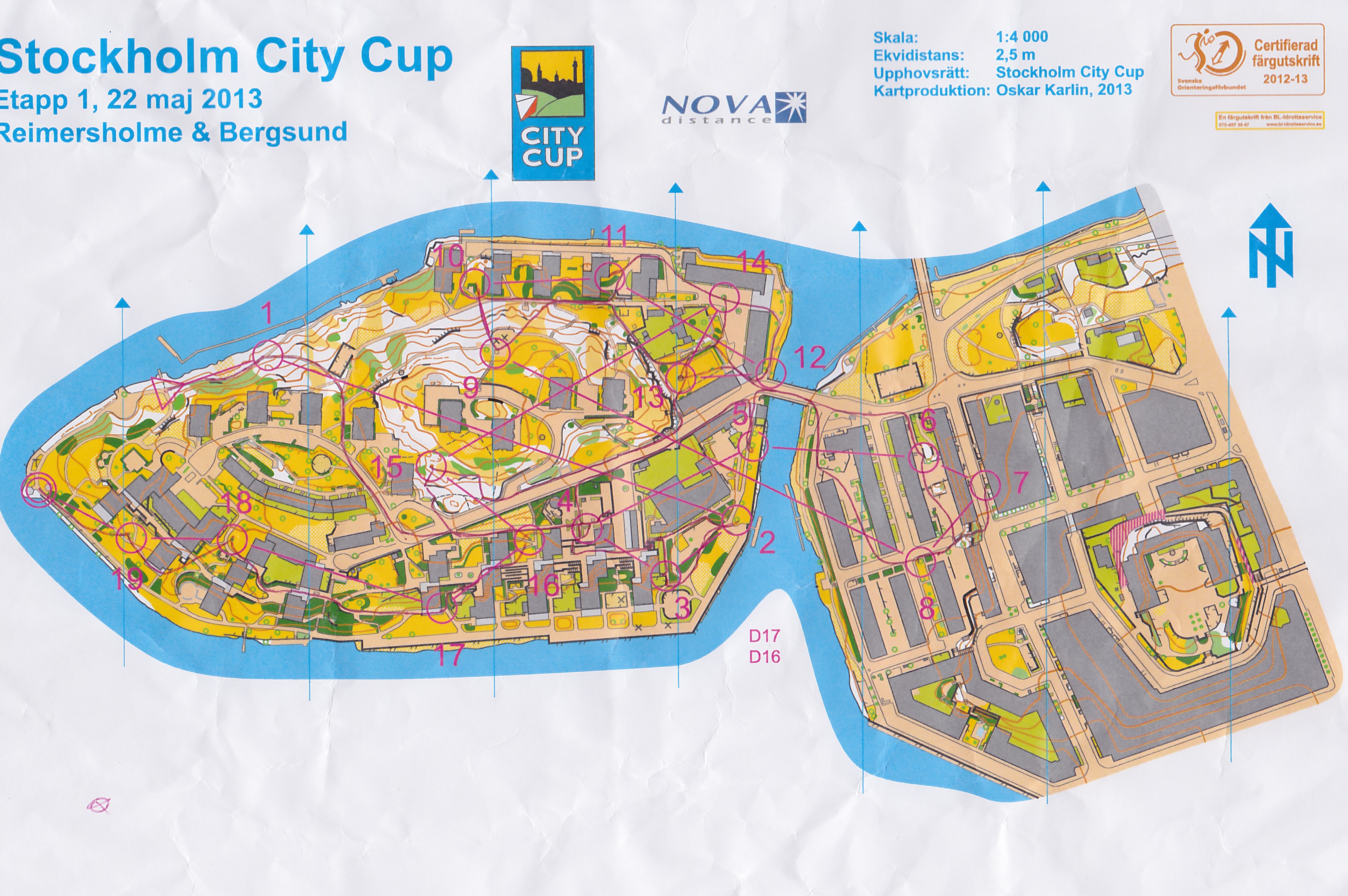 Stockholm City Cup E1 (22-05-2013)