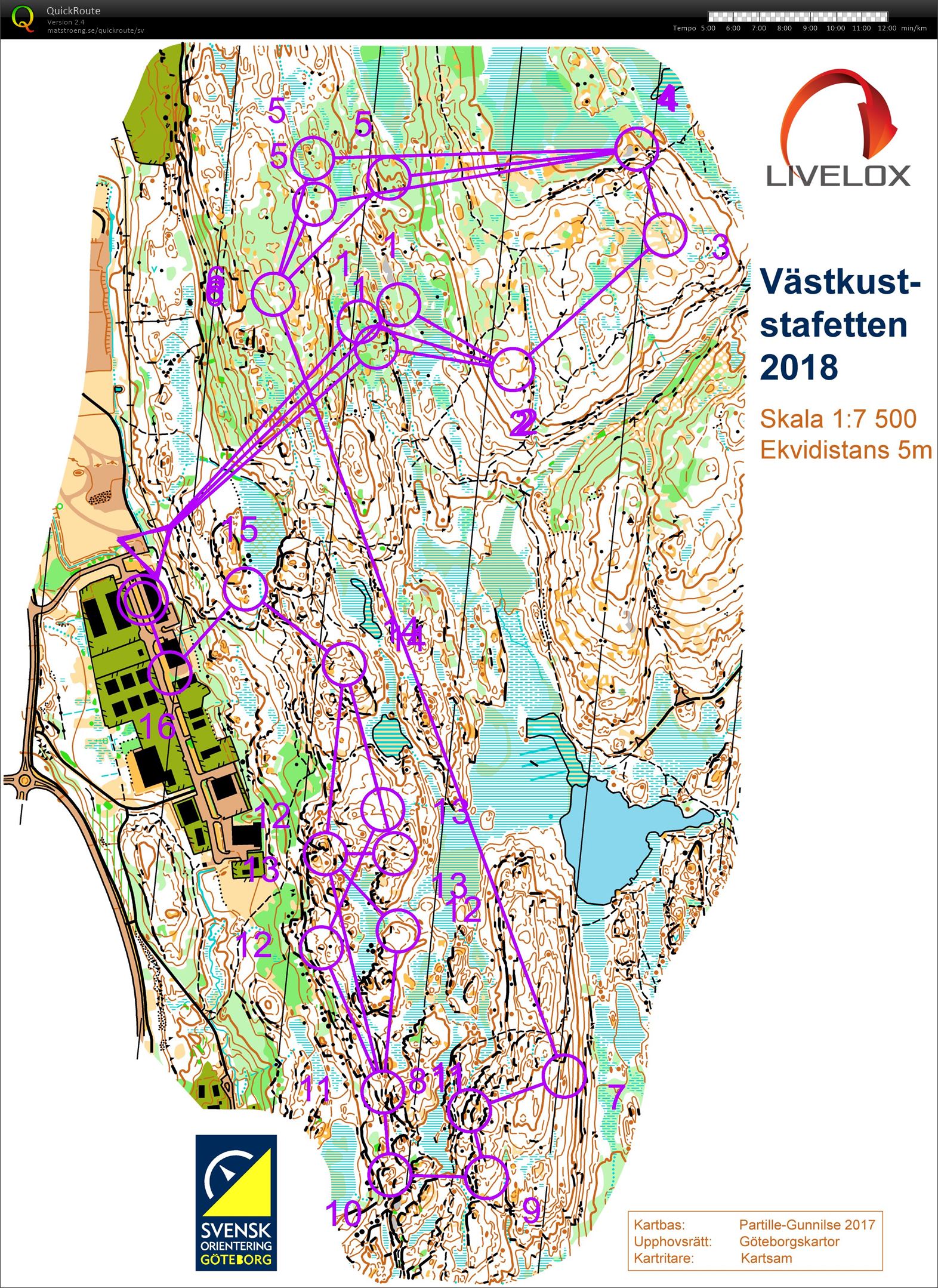 Västkuststafetten från 2018 (06/04/2019)