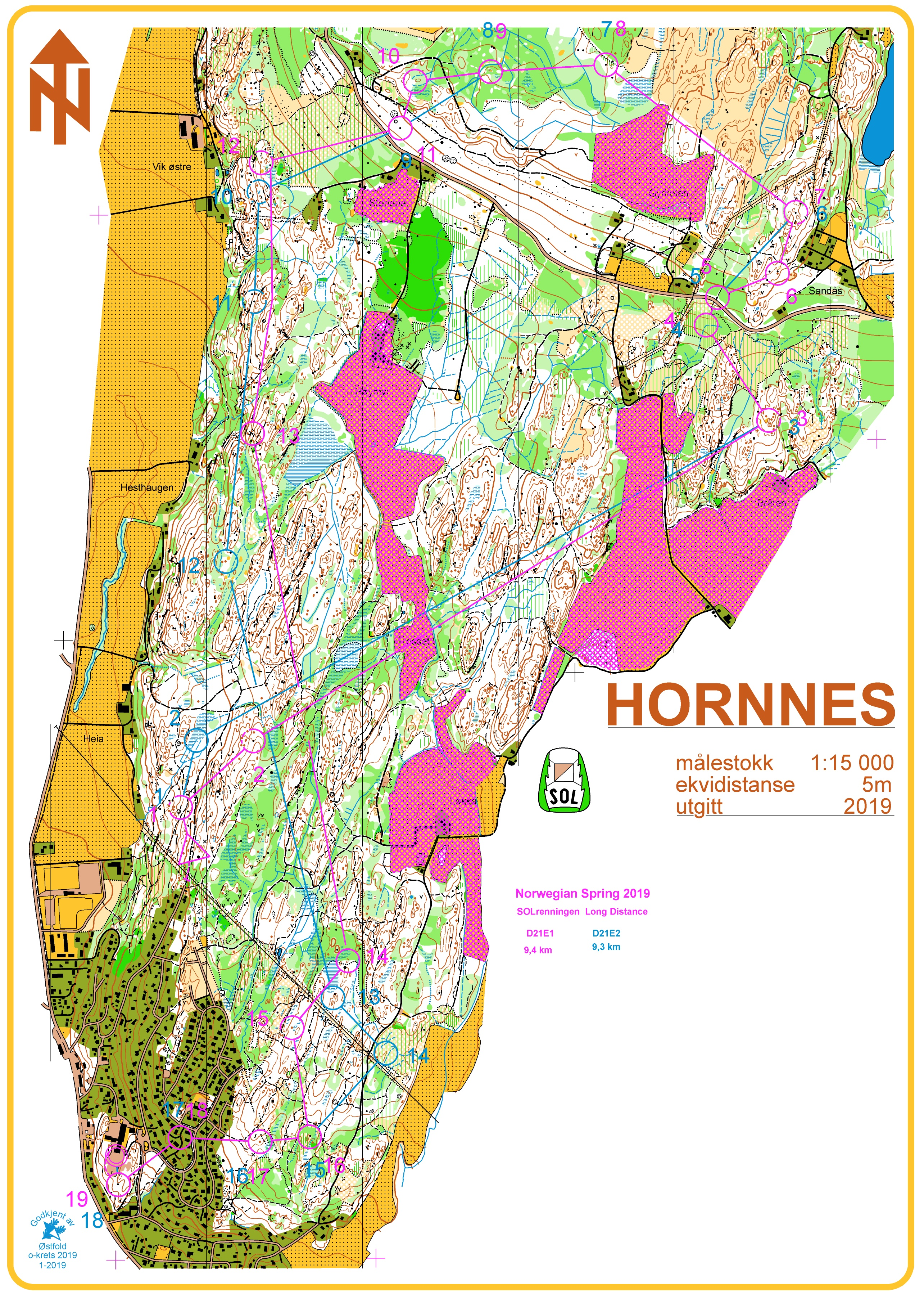 Norwegian Spring långdistans (2019-04-07)