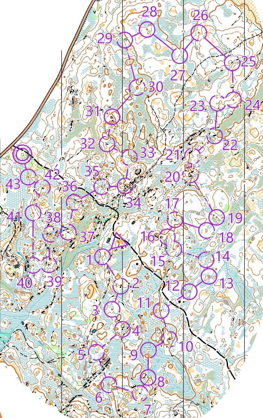 VM-läger Norge Pass 3 del 1 "Kontrollplock" (08/04/2019)