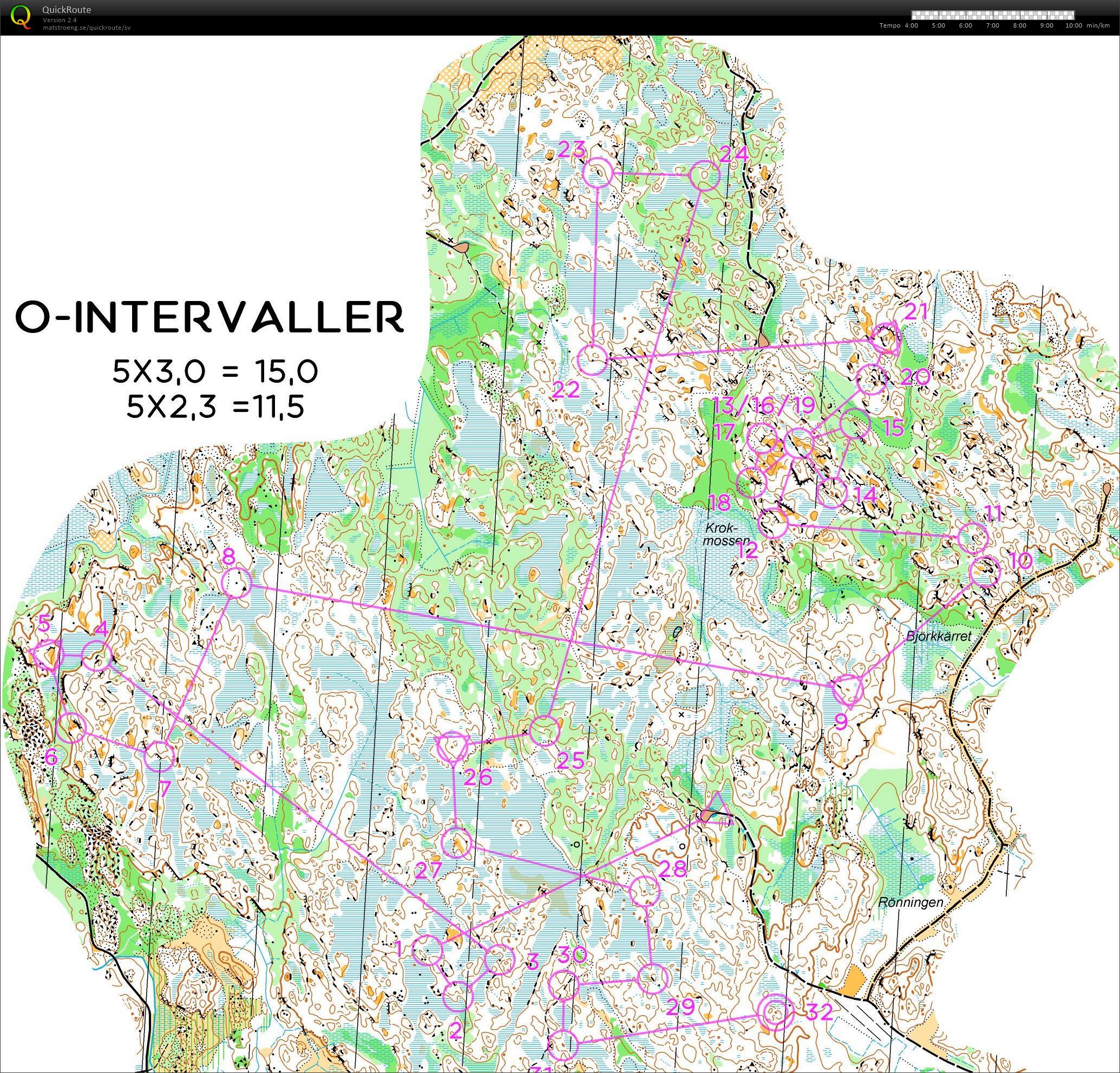 OL-intervaller Fiby (18/06/2019)