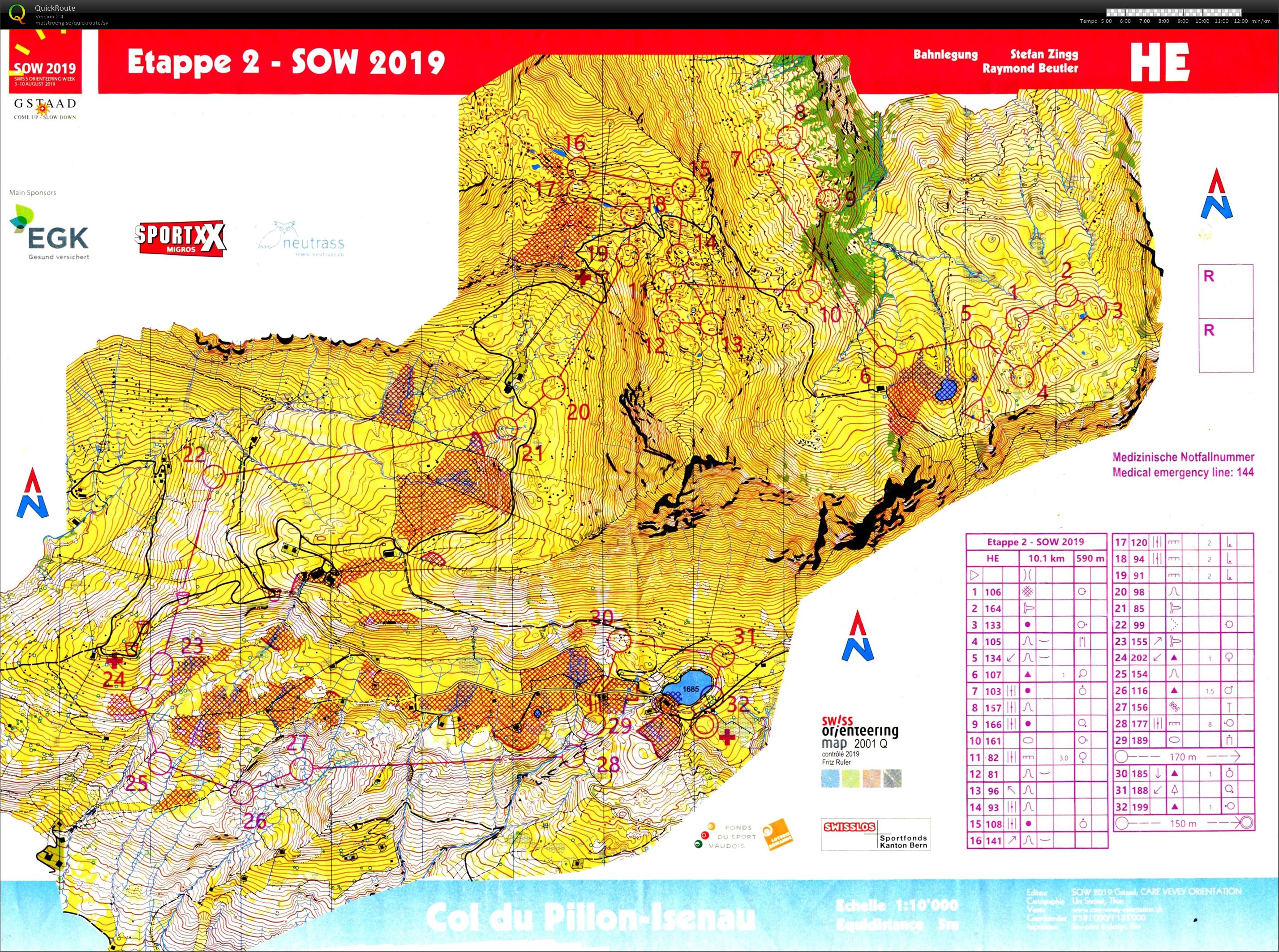 Swiss O-week E2 (05.08.2019)