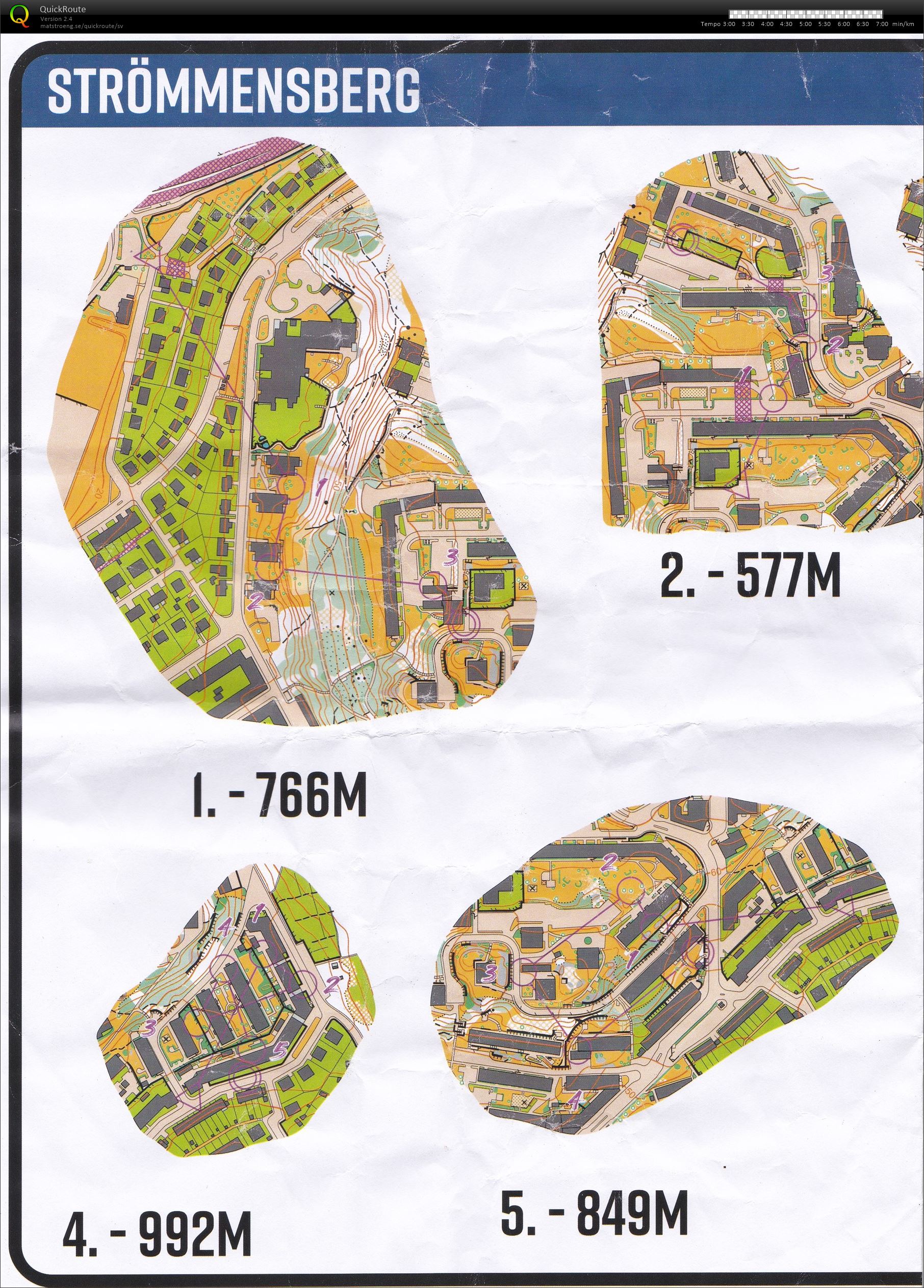 Sprintintervaller Strömmensberg (13.04.2021)