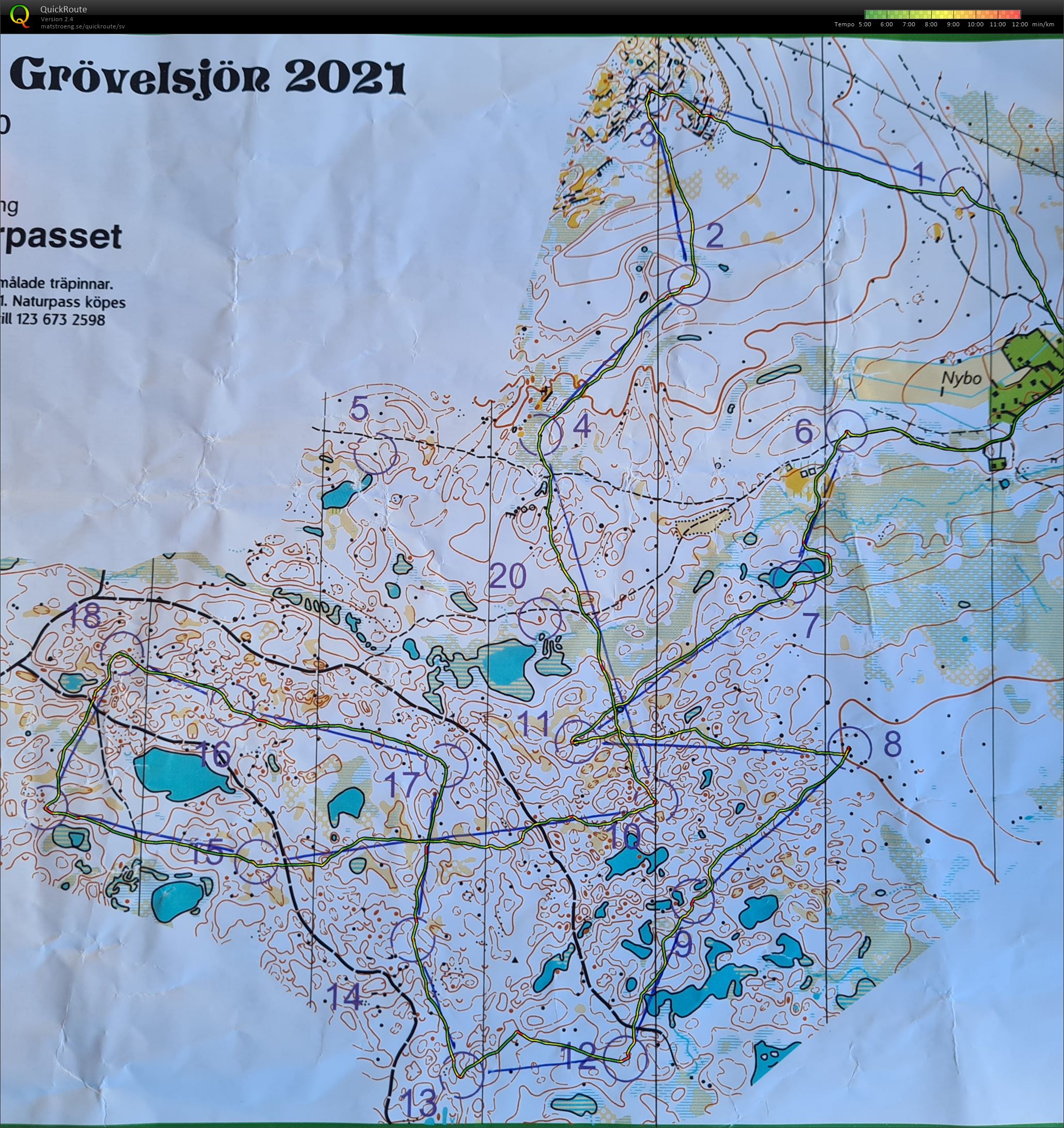 Grövelsjön: Naturpasset Nybo (2021-06-28)
