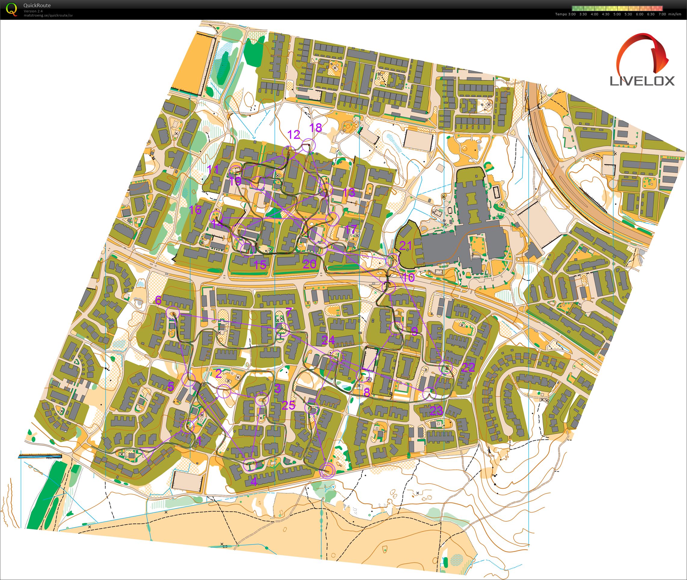 Elitmiljöträning: Sprint Viksjö (2021-09-29)