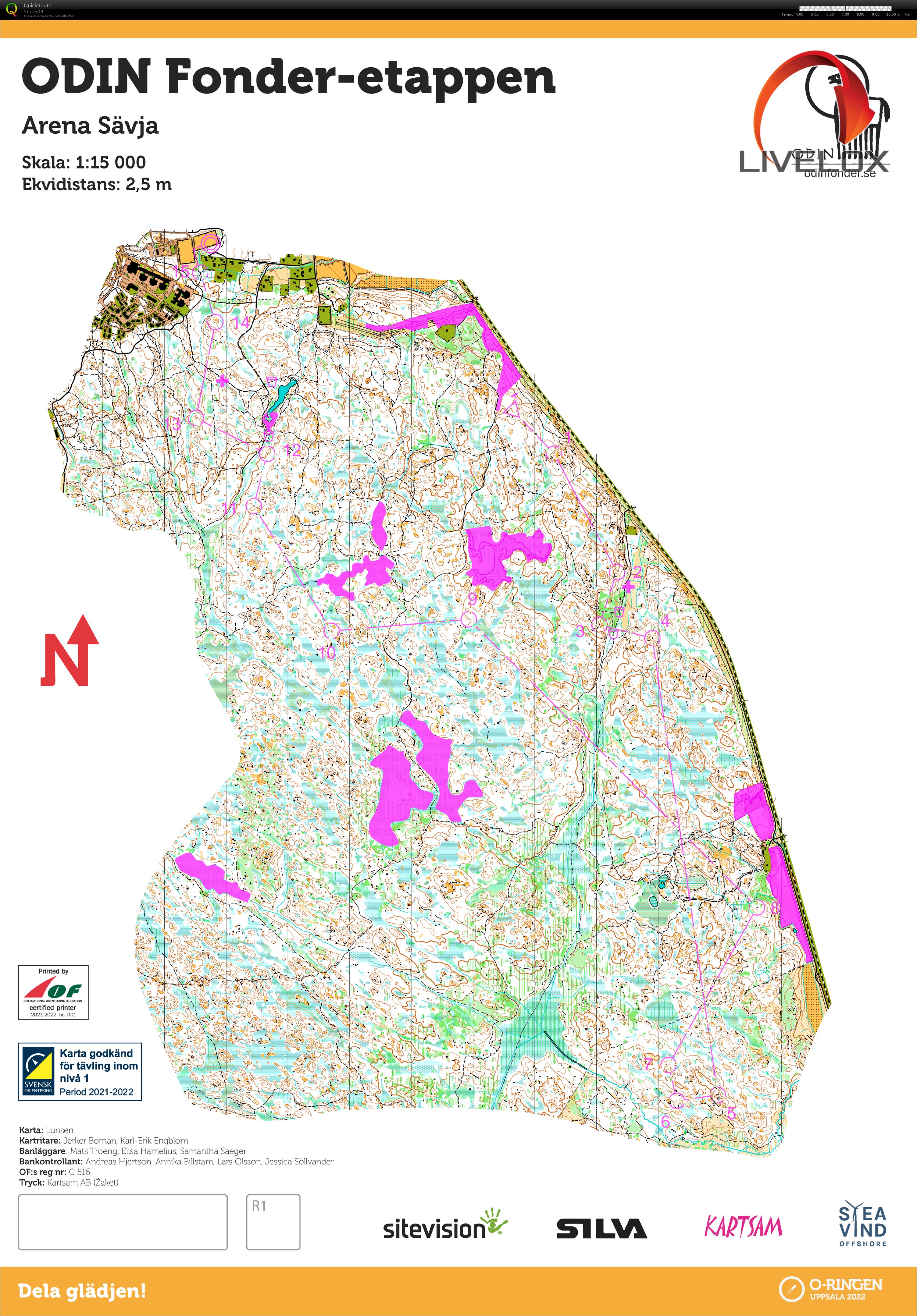 O-ringen Uppsala E3 (28-07-2022)