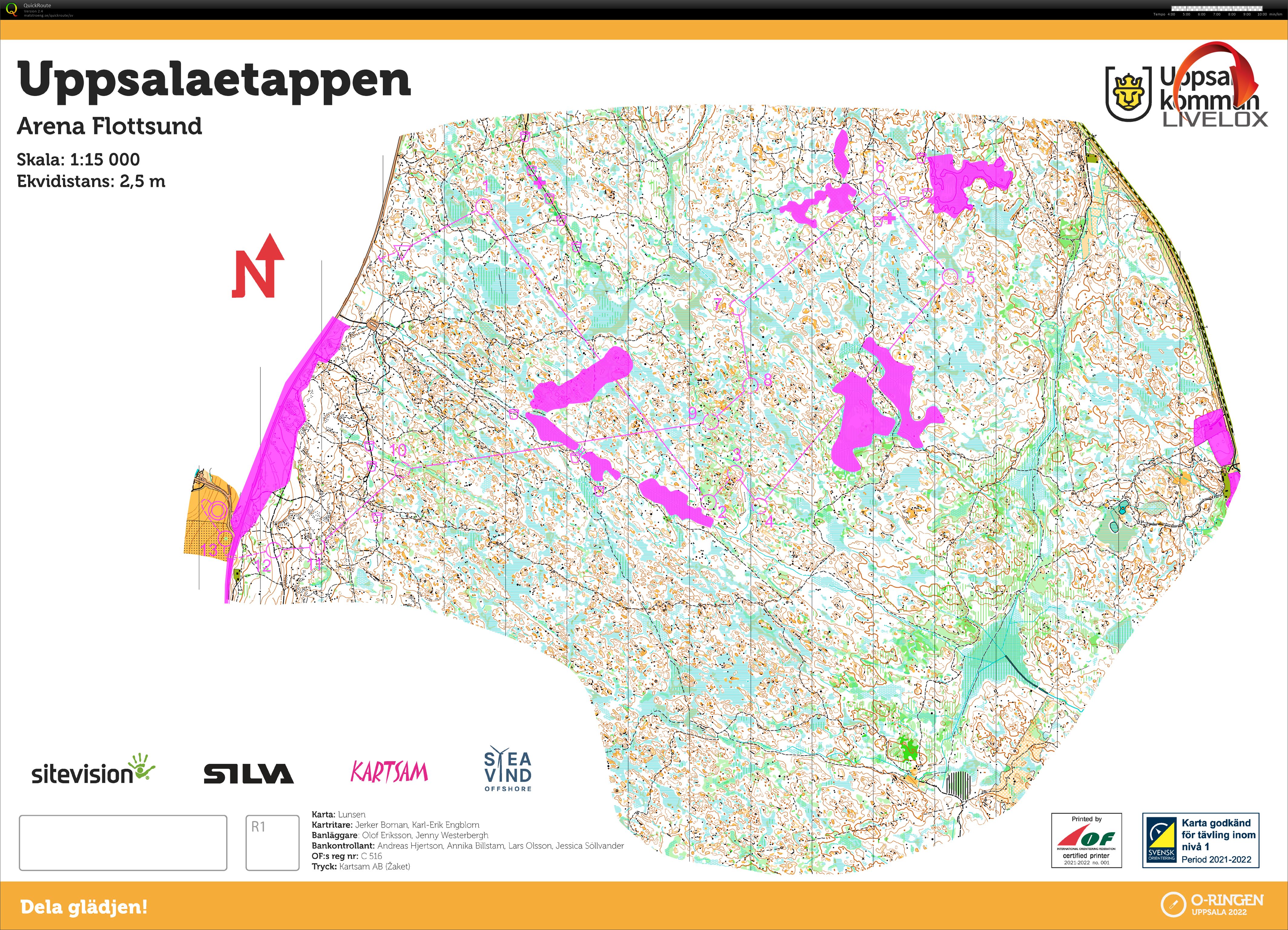 O-ringen Uppsala E5 (30-07-2022)