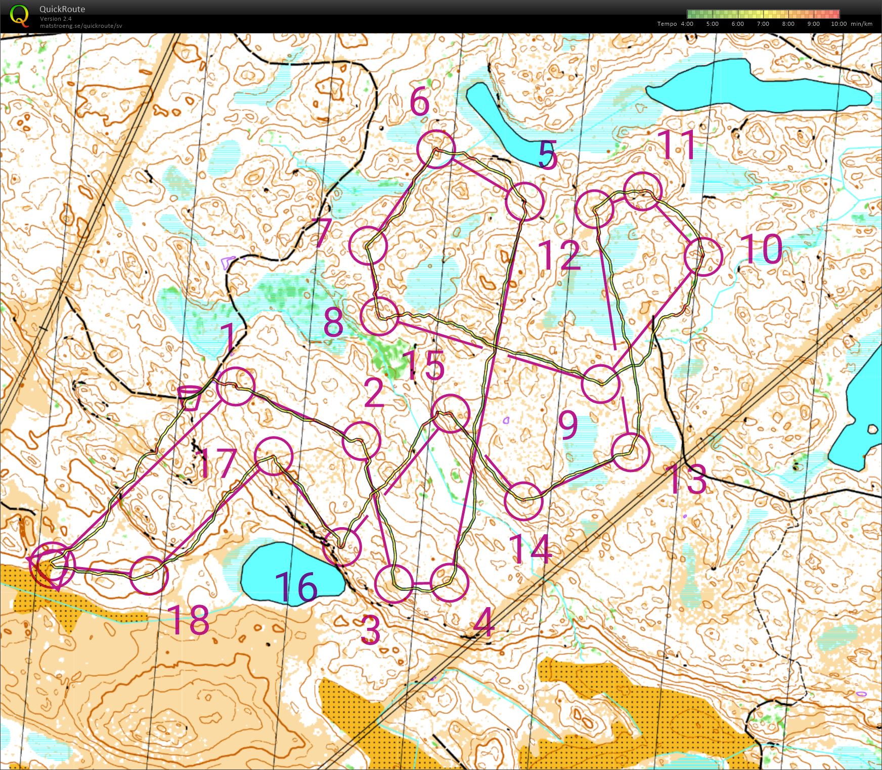 Medel på laserkarta (22.06.2023)