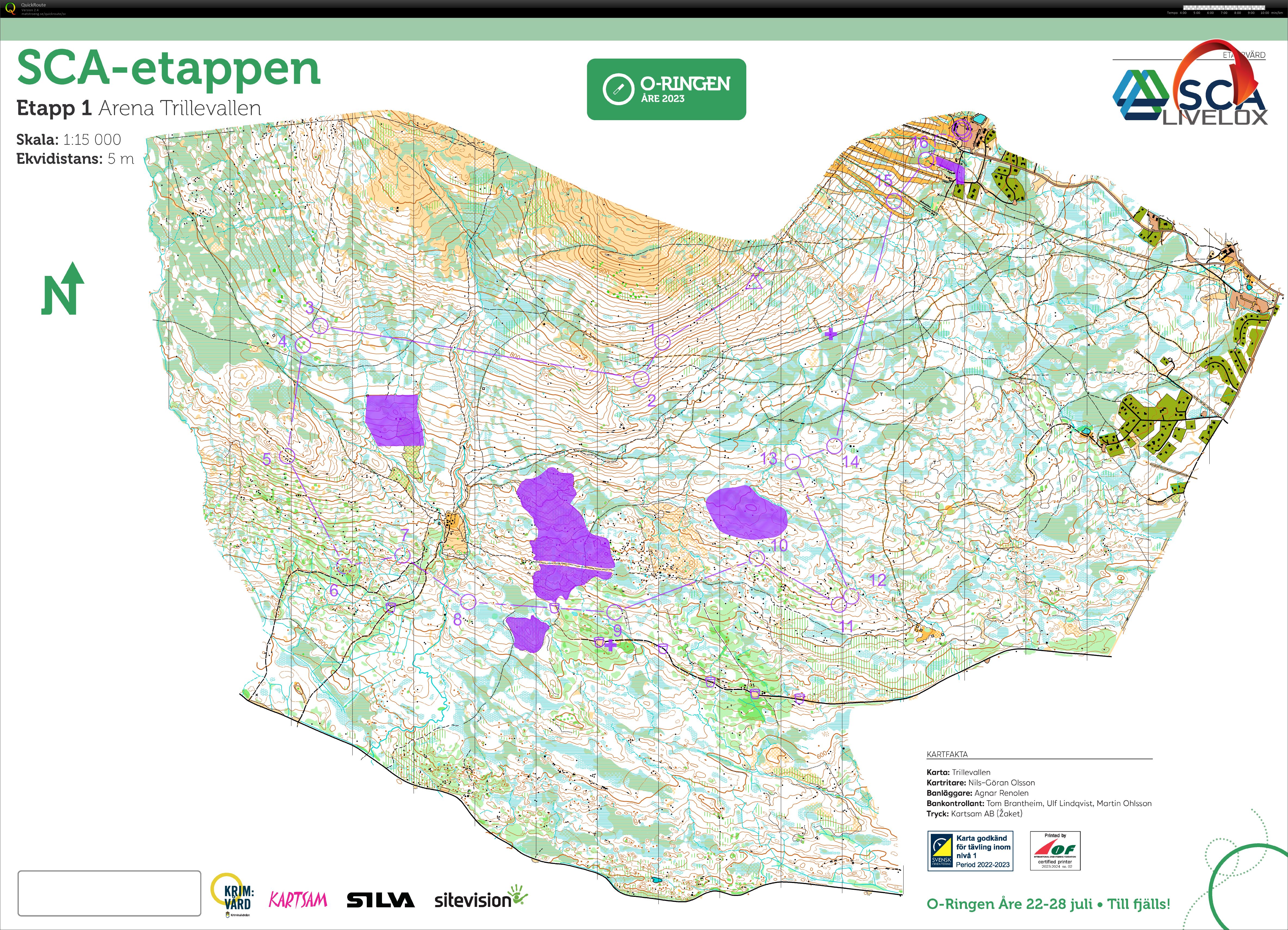 O-ringen Åre E1 (23/07/2023)