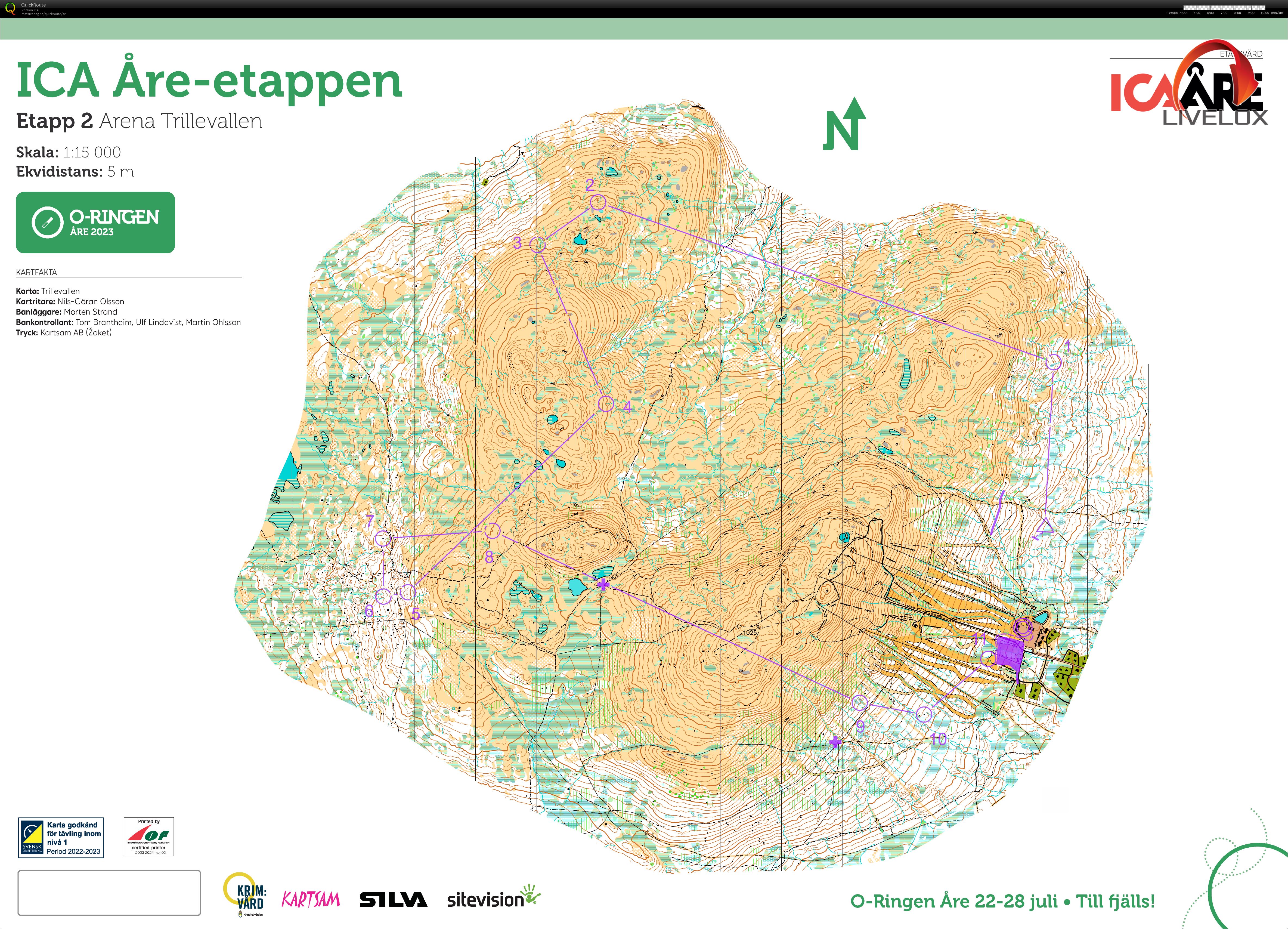 O-ringen Åre E2 (24.07.2023)