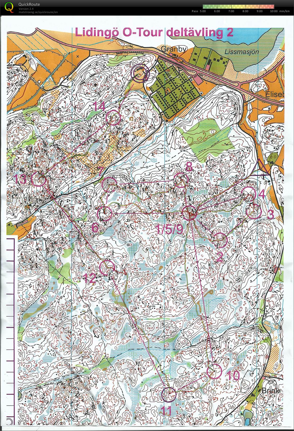 "Tour de Lidingö" (09-03-2012)