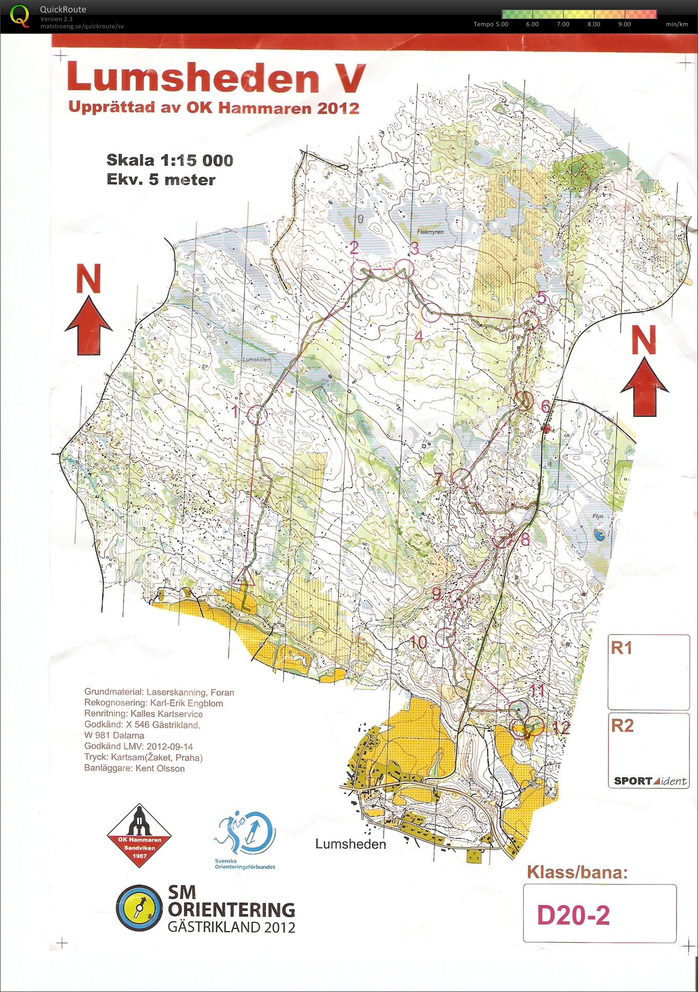 SM Långdistans Kval (2012-09-15)