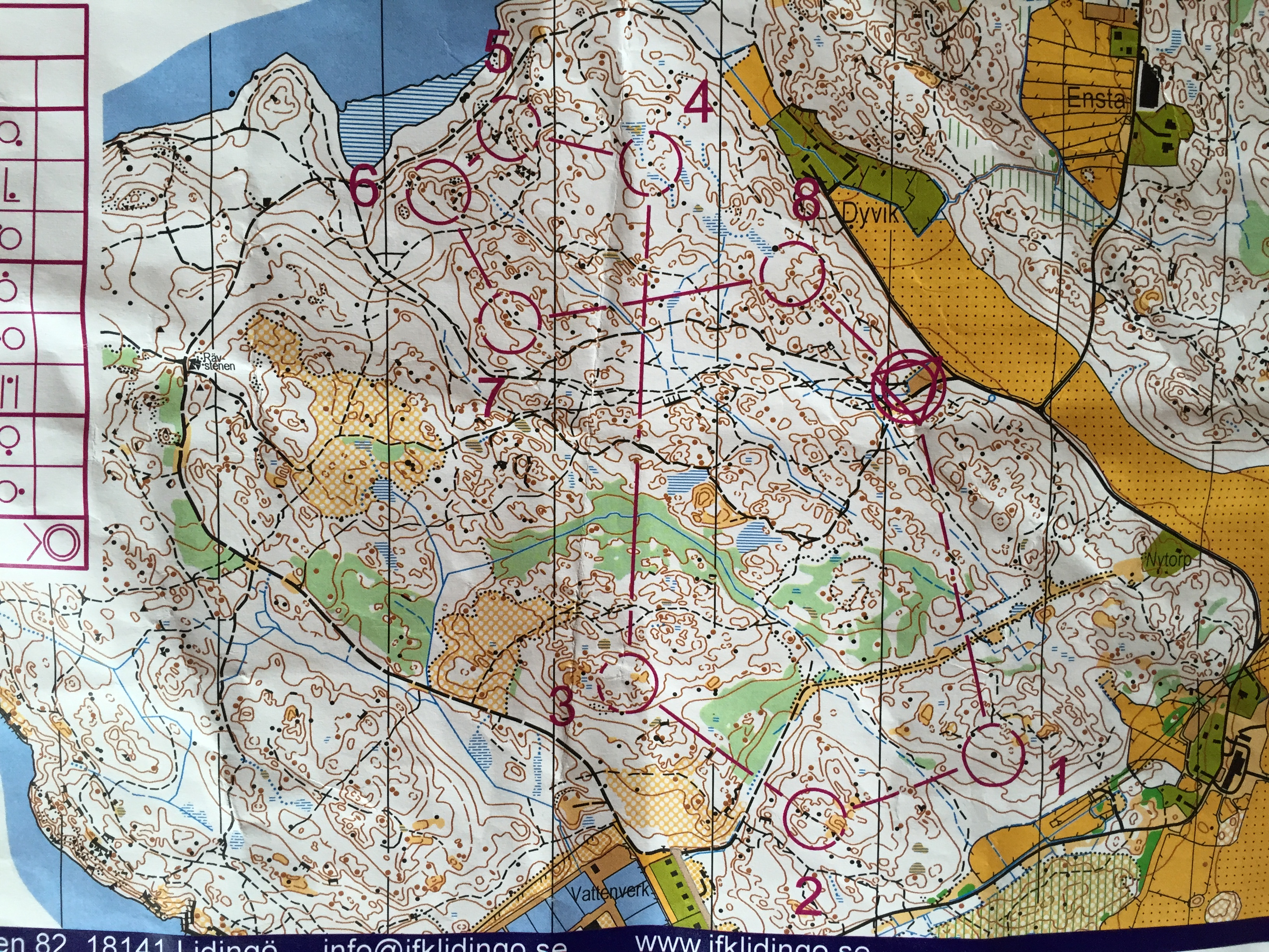 Stafetträning slinga 1 (2015-01-17)