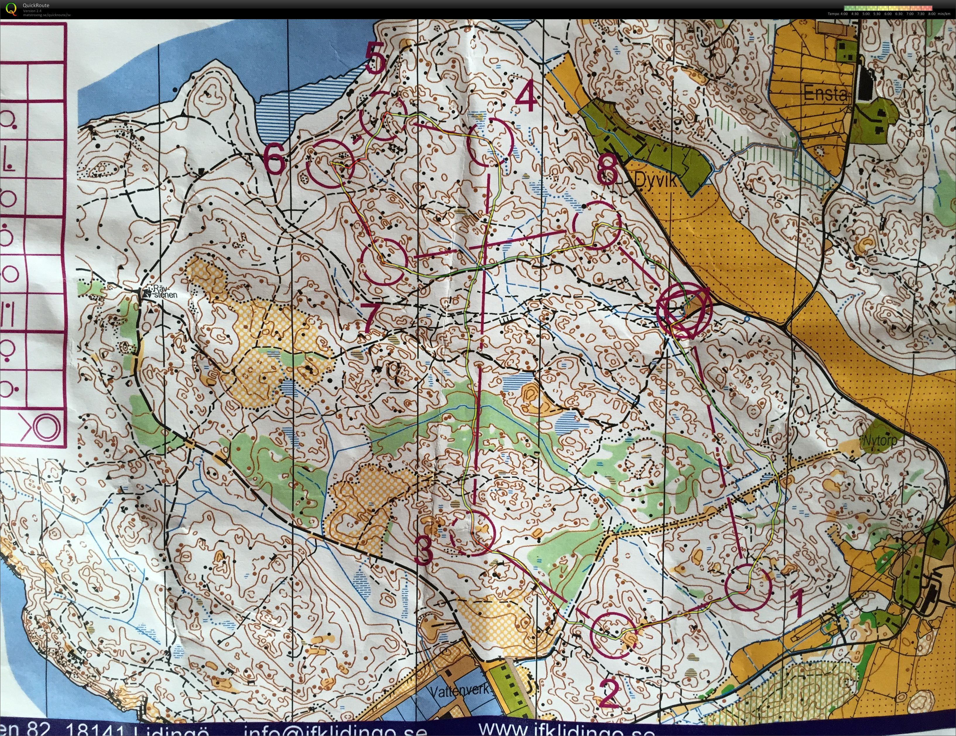 Stafetträning slinga 1 (2015-01-17)