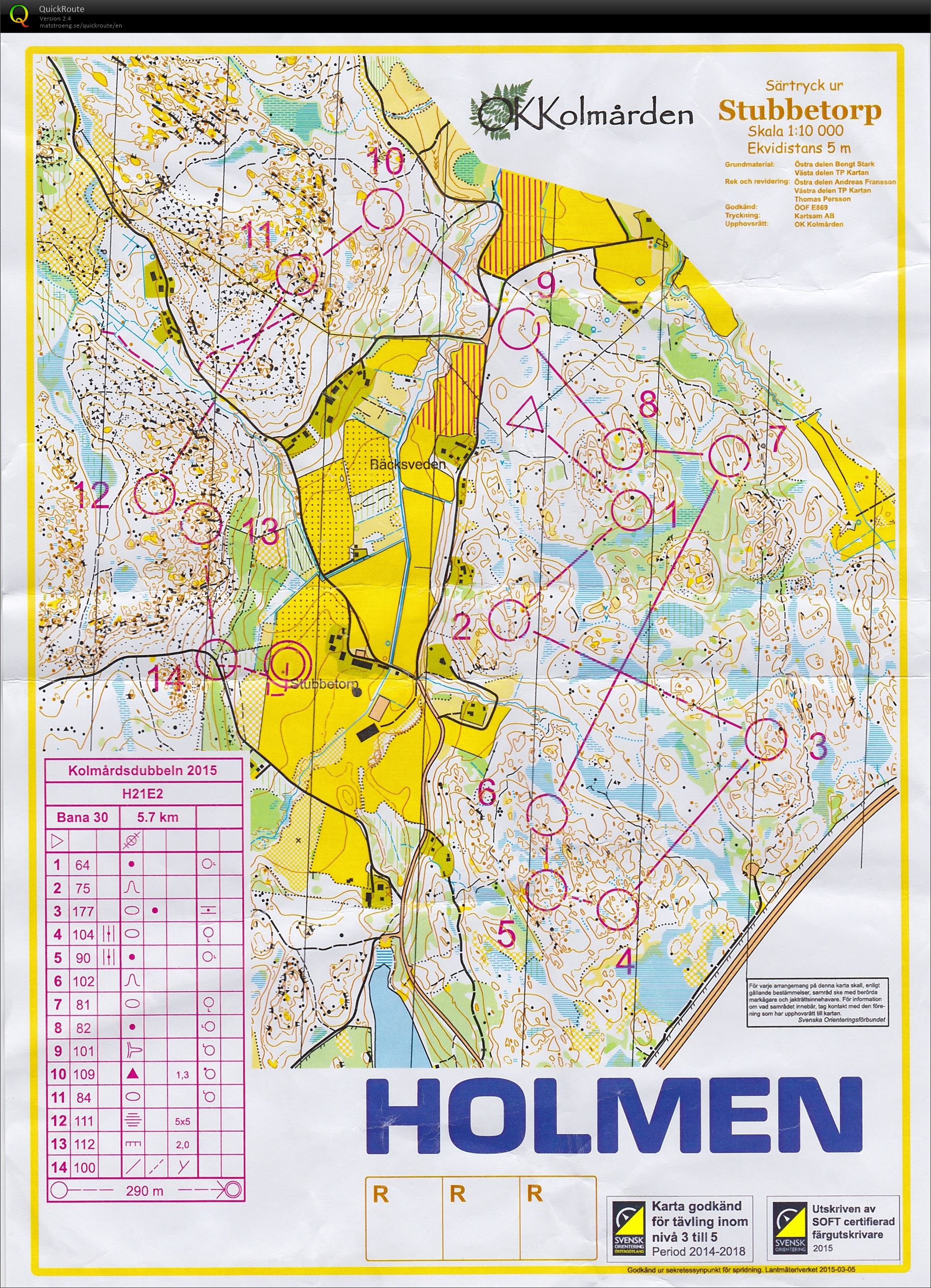 Kolmårdsmedeln (2015-04-05)