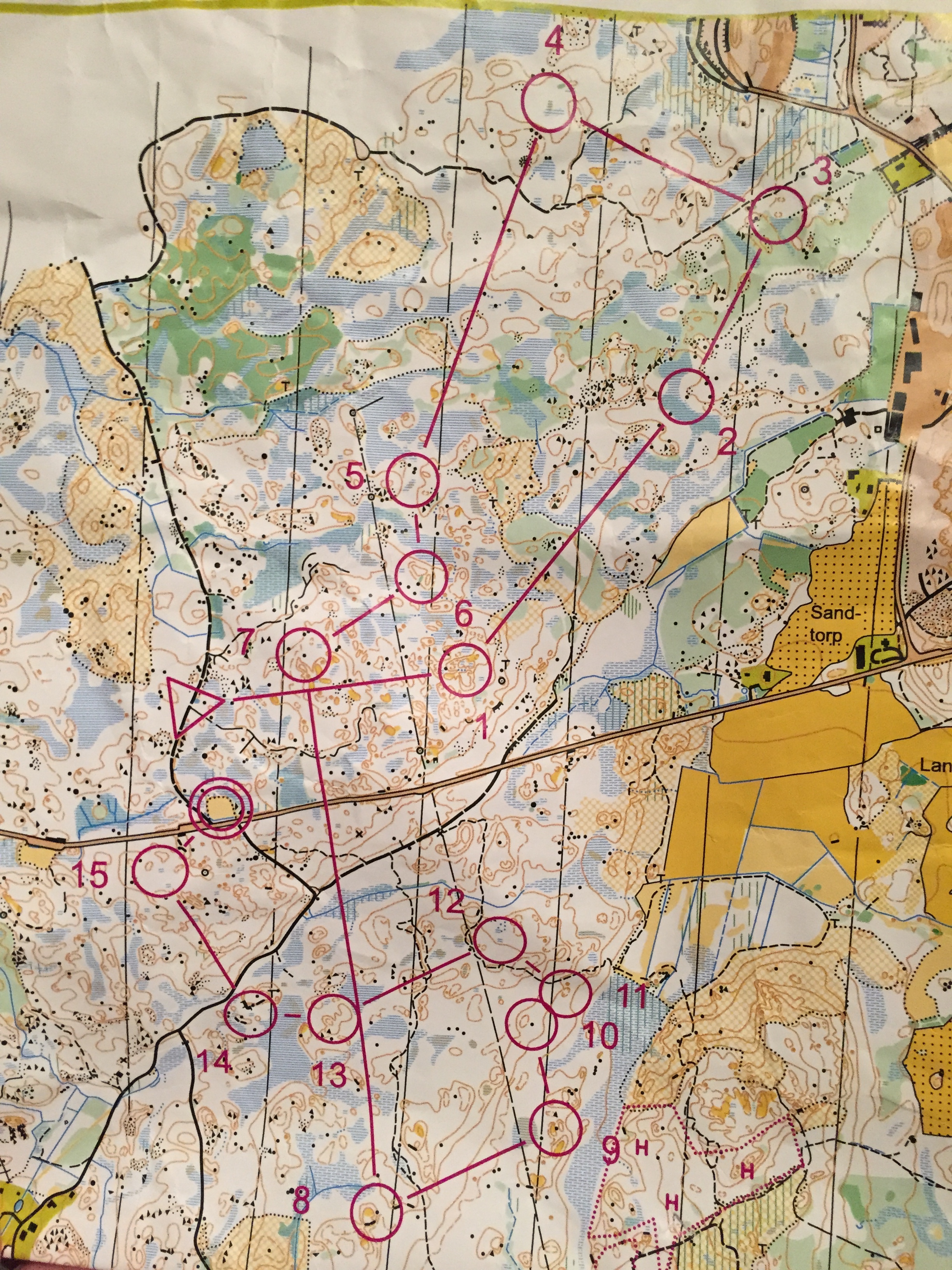 Stafetträning 10Milaläger (2015-04-11)