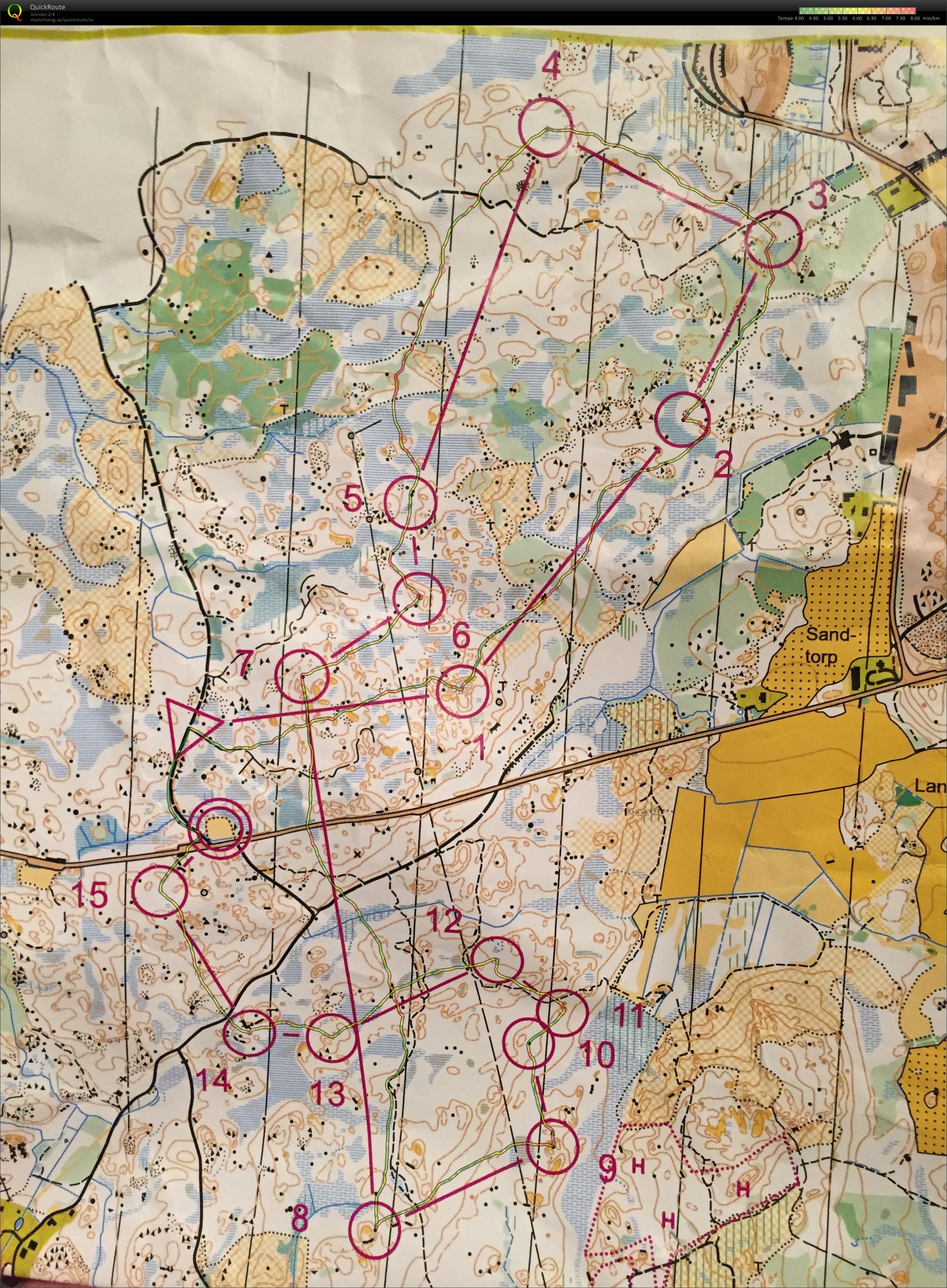 Stafetträning 10Milaläger (2015-04-11)