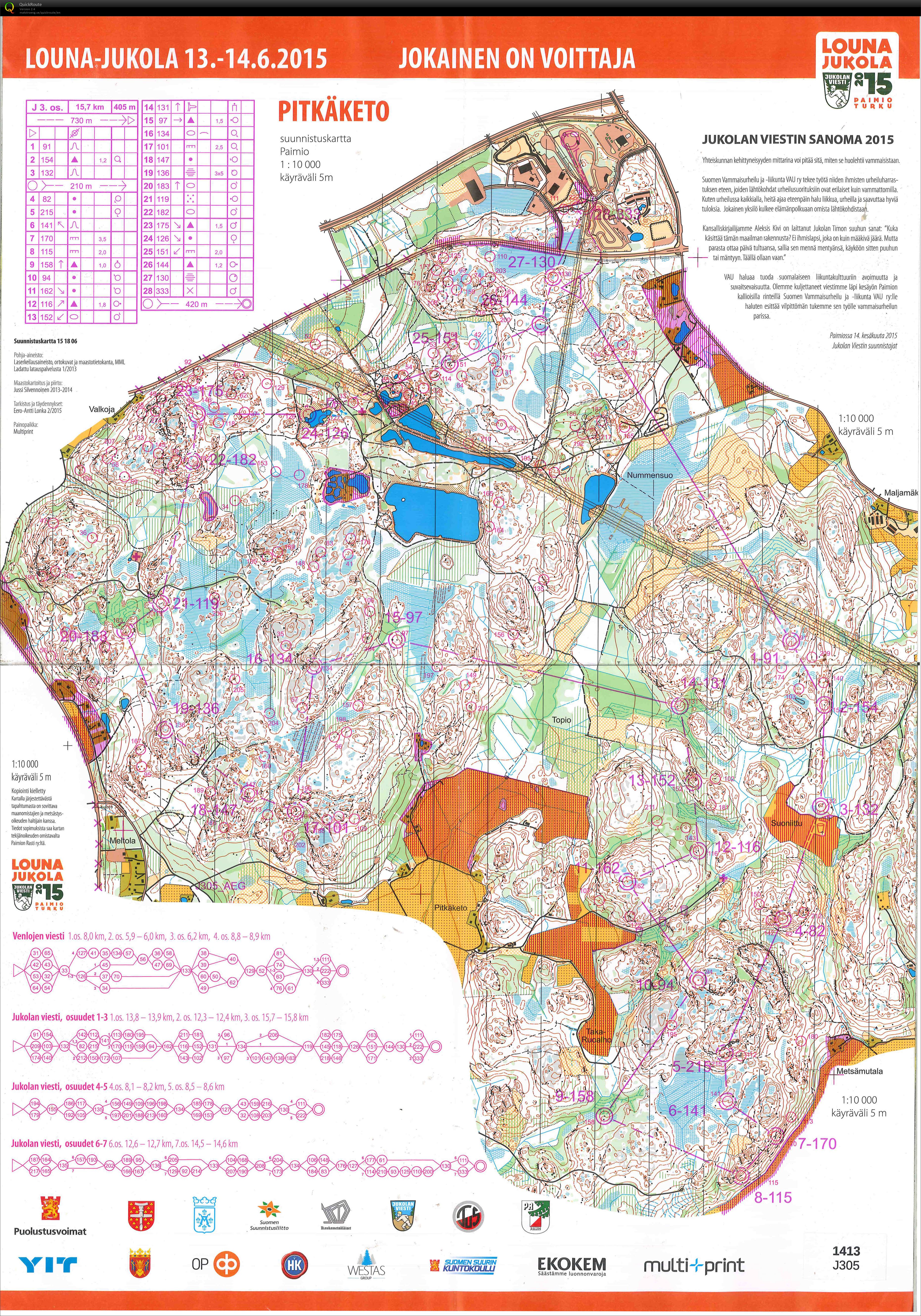 Jukola 2015 (2015-06-14)