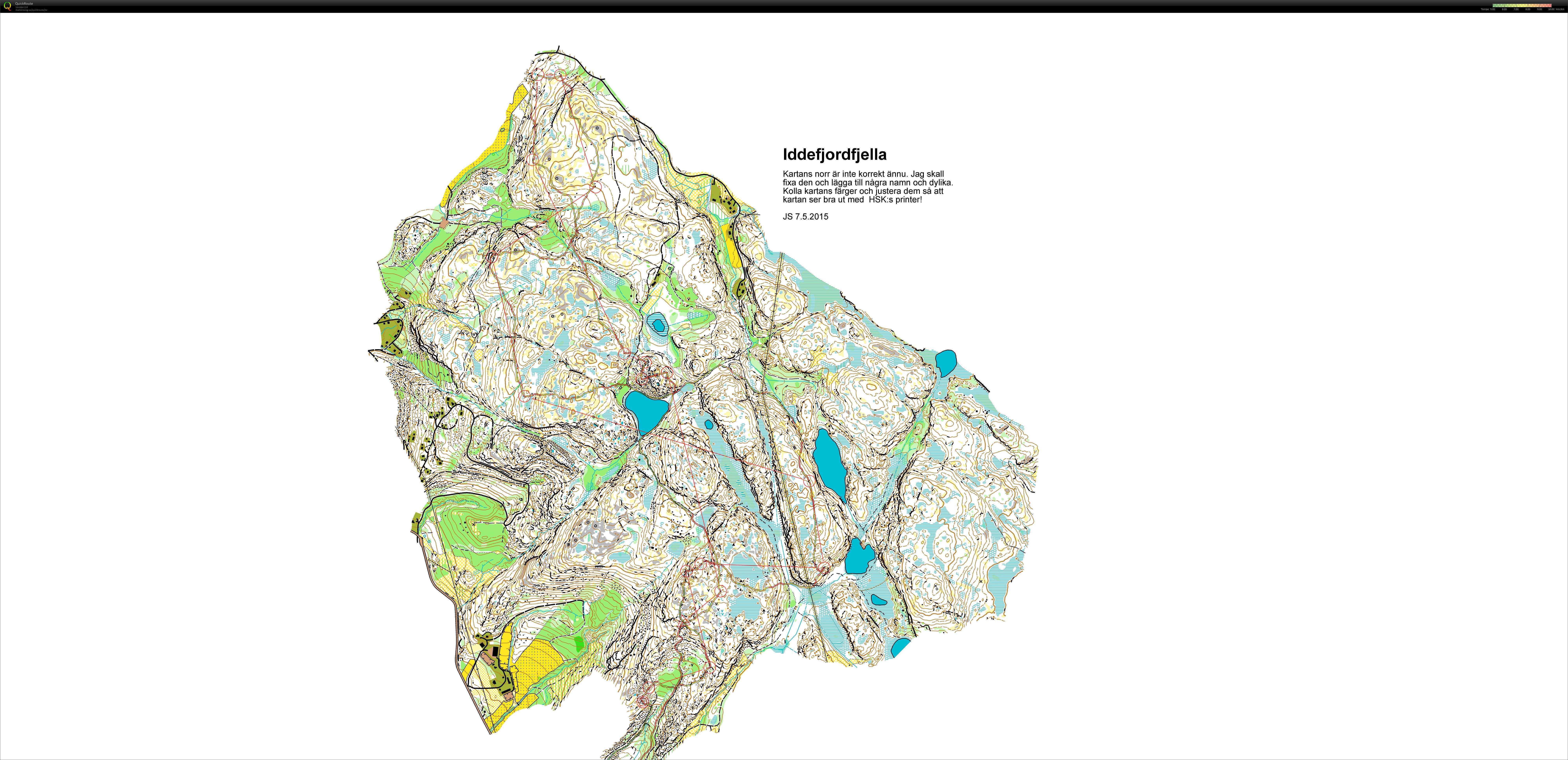 VM-läger Strömstad. Långdistans (2015-09-02)