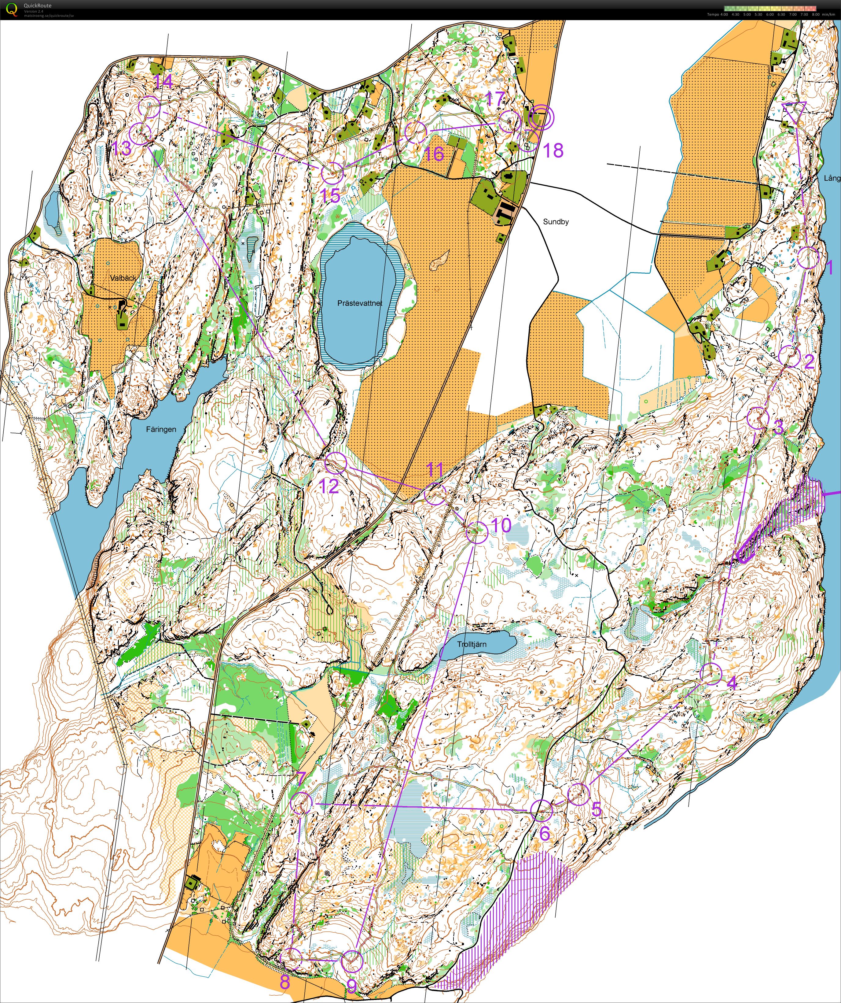 VM-test långdistans (2016-06-12)