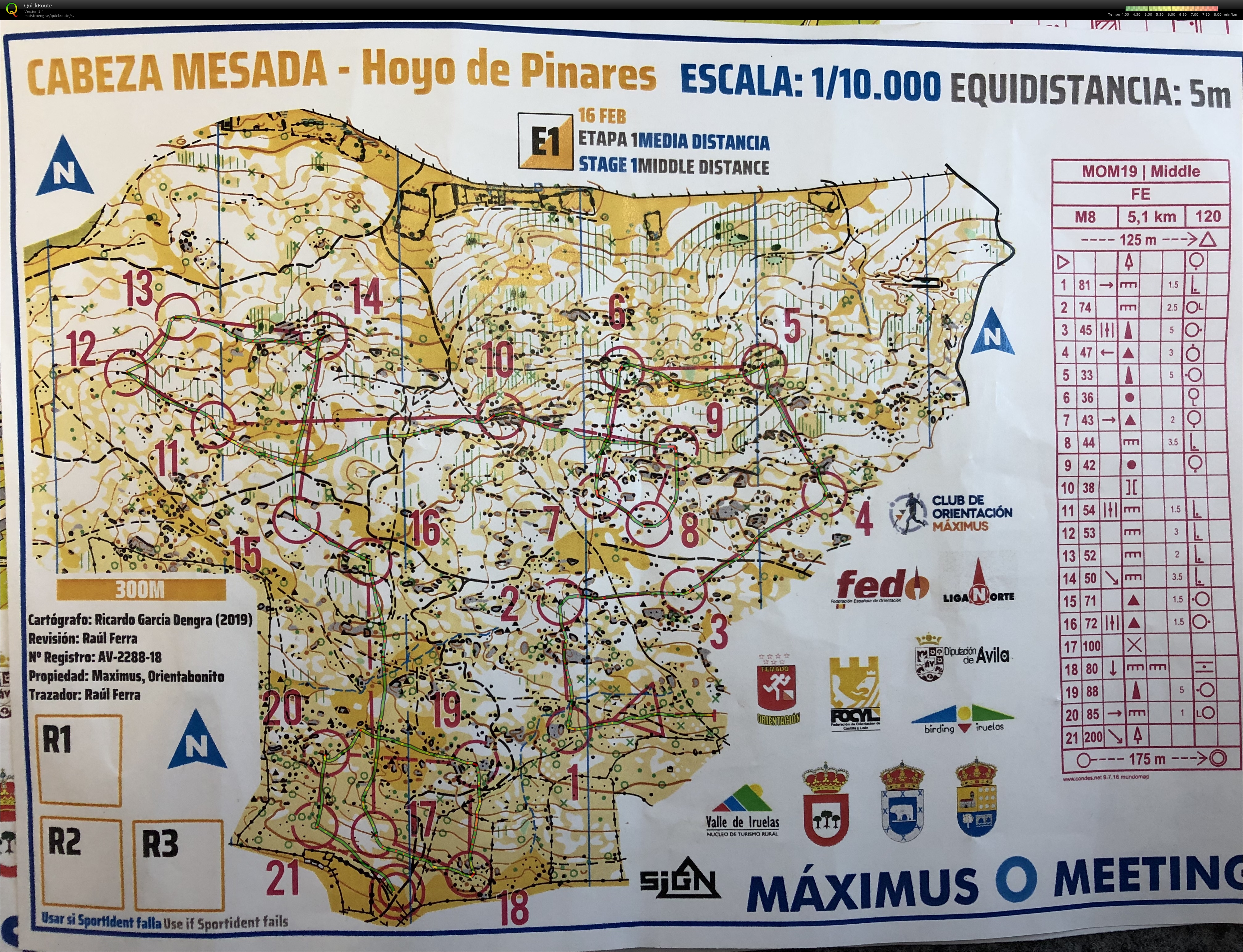 Spanien - Maximus O Meeting medel (16.02.2019)